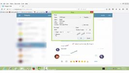 ایجاد فایل PDF مکالمات تلگرام