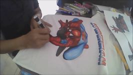 آموزش نقاشی روی پارچه  ماژیک پارچه جیوتو