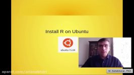آموزش نرم افزار R  نصب نرم افزار R در لینوکس Ubuntu