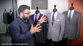 آموزش ست کردن کراوات،پیراهن وکت وشوار زیر نویس انکلیسی