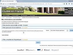 نحوه پرکردن فرم آنلاین برای پذیرش تحصیلی فرانسه