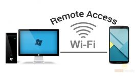 How to access remote desktop via wifi using android mobile or android tv without internet
