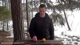 چگونه لیمو آتش درست کنیم  ایجاد آتش یک لیمو