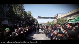 عزاداری حسینیه زیارت عاشورا در ظهر عاشورا  مهر 96