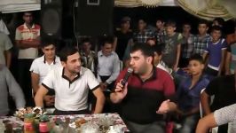 مشاعره طنز بداهه آذری در آهنگ استانبولی رشاد الشن پرویز