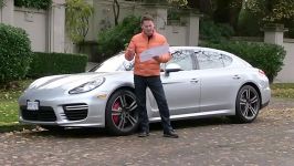 تست پورشه پانامرا توربو نیو فیس PORSCHE PANAMERA TURBO