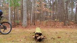 How to Jump a Log on a Mountain Bike