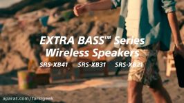 Sony EXTRA BASS Wireless Portable Speaker  SRS XB41 31 21 Official Product Video