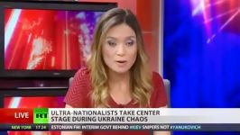 مجری ایستگاه تلویزیونی روسیه RT در مقابل دوربین استعفا داد