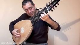 Chaconne by Robert de Visée played on the 14 course theorbo by Xavier D