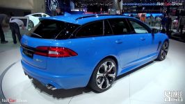 رونمایی جگوار در ژنو Jaguar XFR S Sportbrake at Geneva 2014