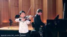 Wieniawski Polonaise Brillante in D Major  Christian Li 9 yrs old