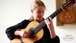 Leonora Spangenberger 11 plays Fuge BWV 998 by J. S. Bach on a 2004 Curt Claus