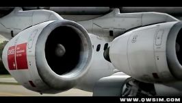 هواپیمای بسیار حرفه ای BAe146 RJ 100 برای شبیه ساز پرواز