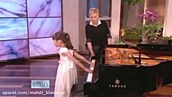 اجرای زنده umi پیانیست کوچک در تلویزیون  آموزش پیانو