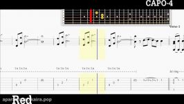 TAYLOR SWIFT  RED  FINGERSTYLE GUITAR PRO TABS