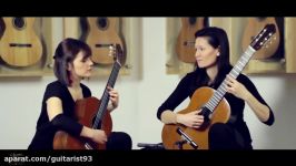 Duo Françaix  Isabella Selder and Eliška Lenhartová playin