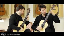 Tomasi Musso Guitar Duo plays Mov. III Vif from Sonatine by Alexandre Tansman