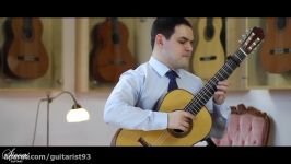 Dmytro Omelchak plays Fantasia No. 7 by John Dowland on a 2015 Fritz Ober