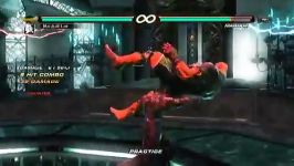 کمبو های مارشال لا در tekken 6