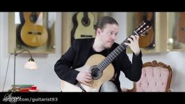 Otto Tolonen plays Study 8 Op. 6 by Fernando Sor on a 2017 Walter Verreydt