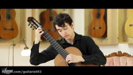 Kristian Del Cantero plays Sonata Op. 61 Mvt. I by Joaquin Turina on a 2016 Patr