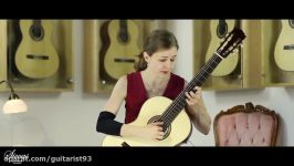 Ivana Solcaniova plays Caazapa by Agustín Barrios Mangoré on a Arm