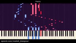 اتود شوپن Chopin Etude Opus 10 No. 4 آموزش پیانو