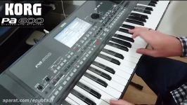 ارگ Korg Pa 600 نواختن آهنگ بندری توسط احمد پاکزاد