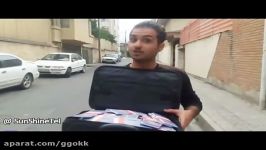 دوربین مخفی ایرانی کیف پول یک نابینا واکنش مردم