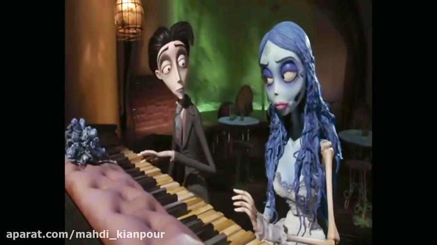 انیمشین زیبای پیانو عروس مرده Piano  Corpse Bride