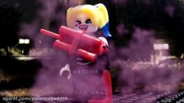 LEGO Injustice 2 Stop Motion  Harley Quinn vs Joker Fight