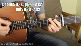 Supermarket Flowers by Ed Sheeran Acoustic Guitar Lesson Fingerstyle