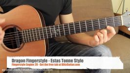 Dragon Fingerstyle  Estas Tonne Guitar Style  Fingerstyle Engine #28