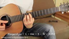 No Regrets by Magic Acoustic Guitar Lesson Fingerstyle Beginner Tutorial