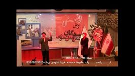 خوانندگی علیرضا خمسه میهمان هنرمند در جنگ شادی ایرانمجری