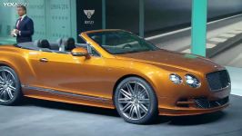 رونمایی رسمی بنتلی در ژنو 2015 Bentley GT