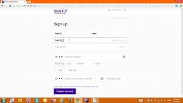 آموزش ساخت ID Yahoo تغییرات جدید سایت Yahoo
