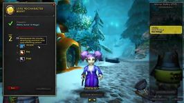 Warlords of Draenor Pre Purchase Character Boost Tutorial