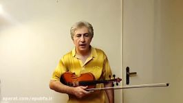 آموزش ویولن به زبان فارسی 040درس 85 لو ویولن Le Violon