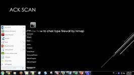 اموزش Back Track  ACK Scan