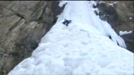 صعود آبشار یخی  حامد رزاقی  Ice Climbing