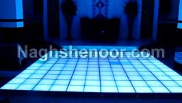 استیج رقص نور led در تالار عروسی