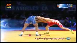 کشتی عزت الله اکبری جردن باروز قهرمان المپیکجهانی2014