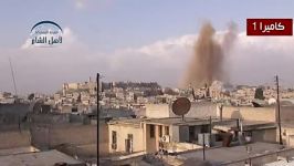 انفجار کاخ دادگستری حلب توسط تروریست های تکفیری