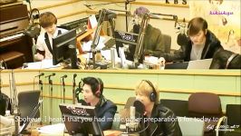 Kyuhyun calls in the kiss the radio