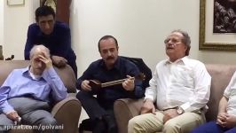 اجرای علی جهاندار کیوان ساکت در محضر عبدالوهاب شهیدی