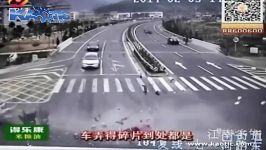 تصادف وحشناک در چین