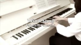 آهنگ باد Wind song Fabrizio Paterlini  آموزش پیان