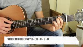 Numb  Linkin Park  Fingerstyle Guitar Lesson. Fingerstyle Tutorial